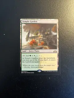Temple Garden Guilds of Ravnica Regular Card NM Condition - Image 2