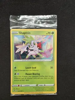SHAYMIN - 015/185 - PROMO SEALED - POKEMON CARD - COSMOS HOLO - Image 1