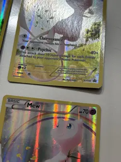 Pokemon Card Mew Full Art Promo XY110 Holo 2016 TCG CCG Set Of 4 - Image 3