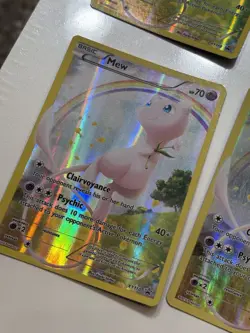Pokemon Card Mew Full Art Promo XY110 Holo 2016 TCG CCG Set Of 4 - Image 5