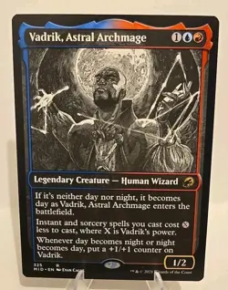 Vadrik, Astral Archmage (Showcase) MTG Innistrad: Midnight Hunt Regular - Image 1