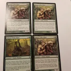Mtg Sakura-tribe Elder Playset Different Artworks - Image 2