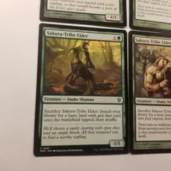 Mtg Sakura-tribe Elder Playset Different Artworks - Image 3