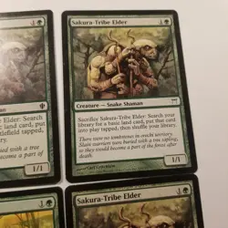 Mtg Sakura-tribe Elder Playset Different Artworks - Image 4