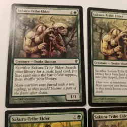 Mtg Sakura-tribe Elder Playset Different Artworks - Image 5