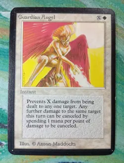 Magic: GUARDIAN ANGEL Limited Alpha MTG Old School VINTAGE 1st Edition - Image 1