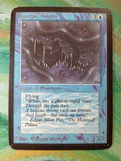 Magic: PHANTOM MONSTER Limited Alpha MTG Old School VINTAGE 1st Edition - Image 1