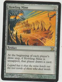 x1 Howling Mine Tenth Edition 10th EX-NM MAGIC MTG - Image 1