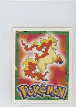 Rapidash Merlin Pokemon Album Stickers #78 1999 f7d - Image 1