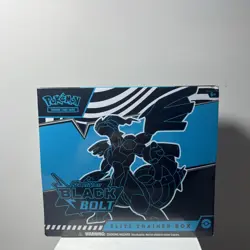 Pokemon TCG Scarlet & Violet 10.5 Black Bolt Elite Trainer Box Brand New Sealed - Image 1