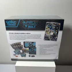 Pokemon TCG Scarlet & Violet 10.5 Black Bolt Elite Trainer Box Brand New Sealed - Image 3
