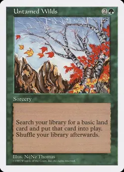 MTG - Untamed Wilds - Fifth Edition - X1 - (LP) - - Image 1