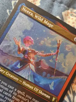 Neera, Wild Mage FOIL Commander Legends Battle for Baldur's Gate MAGIC MTG - Image 3