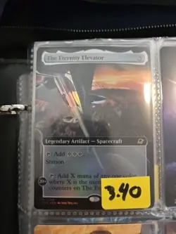 The Eternity Elevator (Extended Art) Edge of Eternities Holo Foil NM MTG - Image 3