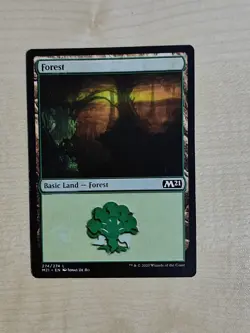 MTG Misprint Forest / Plains Double Print - Image 1