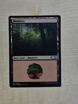 MTG Misprint Forest / Mountain Double Print - Image 1