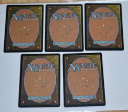 MTG 5x Rare Blue Enchantment Aura Curse Of Echoes - Image 3