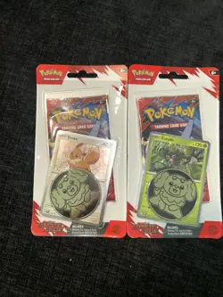 Pokemon Destined Rivals Single Pack Blister EEVEE & Zarude | 2-Pack Lot - Image 1