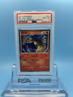 Pokemon Ho-oh PSA 8 Call of Legends Holo #SL5 2011 FRENCH - Image 1