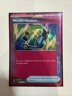 Miracle Headset - ACE SPEC - Surging Sparks 183/191 - MINT - Pokemon - Image 1