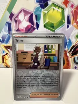 Tyme 190/191 Uncommon Reverse Holo - Pokemon TCG S&V Surging Sparks - NM - Image 1