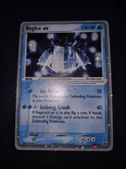 Pokemon - Regice EX 98/106 - EX Emerald Smeraldo - VINTAGE - ENG - NEAR MINT - Image 1