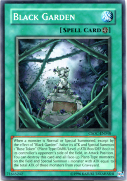 Black Garden - CSOC-EN048 - Super Rare - Yugioh - Image 1