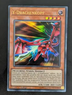 Y-Drachenkopf LCKC-DE006 Ultra Rare Deutsch EX YUGIOH - Image 1
