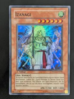 Izanagi TDGS-DE030 1. Auflage Super Rare Deutsch NM YUGIOH - Image 1