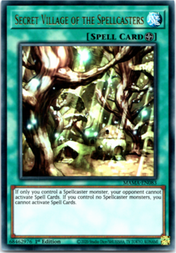 Secret Village of the Spellcasters - MAMA-EN083 - Ultra Rare 1st Edition Yugioh - Image 1