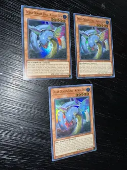 Yugioh! x3 Ocean Dragon Lord - Kairyu-Shin LED9-EN017 Ultra Rare 1st Edition NM - Image 1