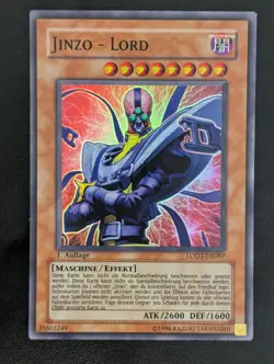 Jinzo - Lord LODT-DE007 Super Rare Deutsch NM YUGIOH - Image 1