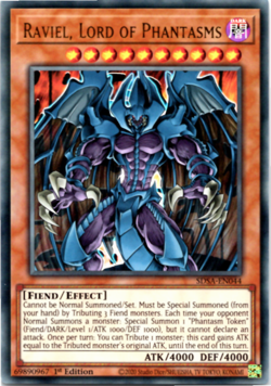 Raviel, Lord of Phantasms - SDSA-EN044 - Ultra Rare - 1st Edition - Yugioh - Image 1