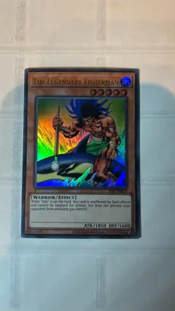 Yugioh The Legendary Fisherman PSV-EN076 Ultra Rare Yugioh Card 25th NM - Image 1