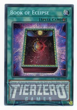 Yugioh Book of Eclipse BLMR-EN090 Secret Rare 1st Edition Near Mint - Image 1