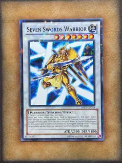 Yugioh Seven Swords Warrior SP13-EN048 Starfoil Common NM - Image 1