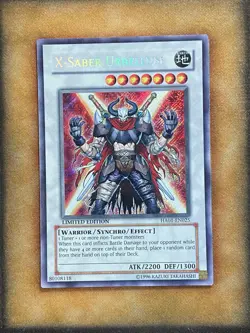 Yugioh X-Saber Urbellum HA01-EN025 Secret Rare Limited Edition LP - Image 1