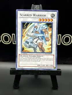 Scarred Warrior - PRC1-EN013 - 1st Edition - Super Rare - Yugioh NM HOLO - Image 2