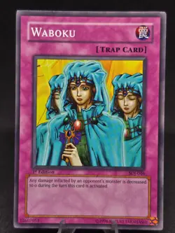 Yugioh! Waboku SDJ-046 1st Edition Joey Common NM - Image 1