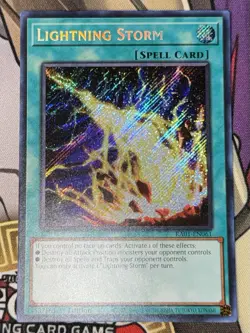 Yu-Gi-Oh! Lightning Storm - RA01-EN061 - Secret Rare - Rarity Collection - LP - Image 2