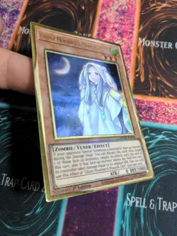 Yu-Gi-Oh! Ghost Mourner & Moonlit Chill MGED-EN023 1st Ed Premium Gold NM a1/ - Image 2