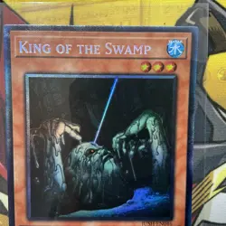 Yu-Gi-Oh! King of the Swamp Collector's Rare 1st NM Justice Hunters JUSH-EN046 - Image 2
