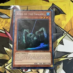 Yu-Gi-Oh! King of the Swamp Collector's Rare 1st NM Justice Hunters JUSH-EN046 - Image 3