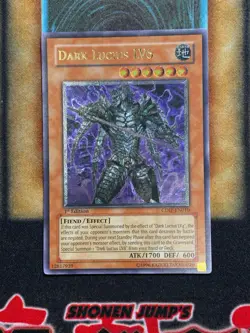 Yugioh Dark Lucius LV6 CDIP-EN010 Ultimate Rare 1st Ed LP - Image 1