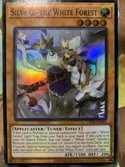 Silvy of the White Forest - OP28-EN005 - Near Mint NM - Super Rare - Unlimited - Image 1