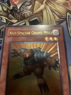 Yugioh Neo-spacian Grand Mole Ultimate Rare 1st Edition Ston-en005 - Image 3