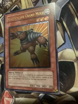 Yugioh Neo-spacian Grand Mole Ultimate Rare 1st Edition Ston-en005 - Image 5