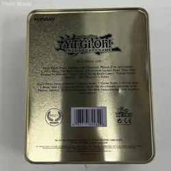 Vintage YuGiOh Card Lot 1st Edition Dark Magician of Chaos Jinzo Holo in Tin - Image 4