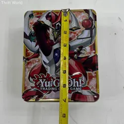 Vintage YuGiOh Card Lot 1st Edition Dark Magician of Chaos Jinzo Holo in Tin - Image 5