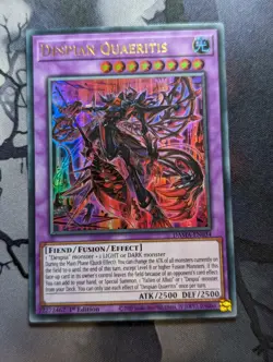 Yu-Gi-Oh! TCG Despian Quaeritis Dawn of Majesty DAMA-EN034 1st Edition Ultra LP - Image 1